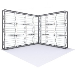 10ft Lumière Light Wall® Configuration B - BACKLIT (Graphic Package) 10ft Lumière Light Wall® Configuration B - BACKLIT (Graphic Package)