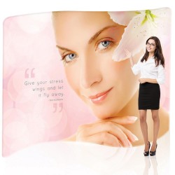 10 ft. EZ Tube S-Shape Trade Show Display – Graphic Package 10 ft. EZ Tube S-Shape Trade Show Display – Graphic Package