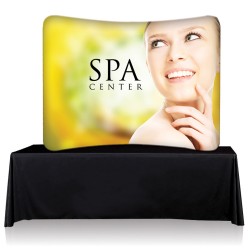 8ft. EZ Tube Trade Show Display – Curve Graphic Package 8ft. EZ Tube Trade Show Display – Curve Graphic Package