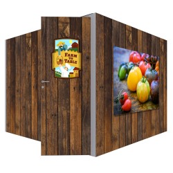 Modco Modular 6 - 10x10 Graphic Package Modco Modular 6 - 10x10 Graphic Package