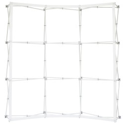 8 ft. RPL Fabric Pop Up Display - 89"h Curve Graphic Package 8 ft. RPL Fabric Pop Up Display - 89"h Curve Graphic Package