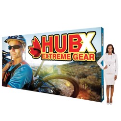 15ft RPL Fabric Pop Up Display - 89"h Straight Graphic Package 15ft RPL Fabric Pop Up Display - 89"h Straight Graphic Package