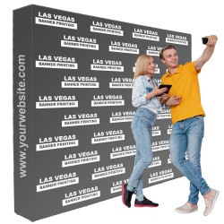 Fabric Pop Up Step and Repeat Banner Fabric Pop Up Step and Repeat Banner